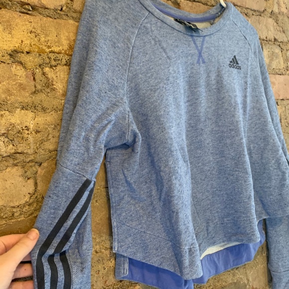 Adidas Crop Sweatshirt - Picture 3 of 4